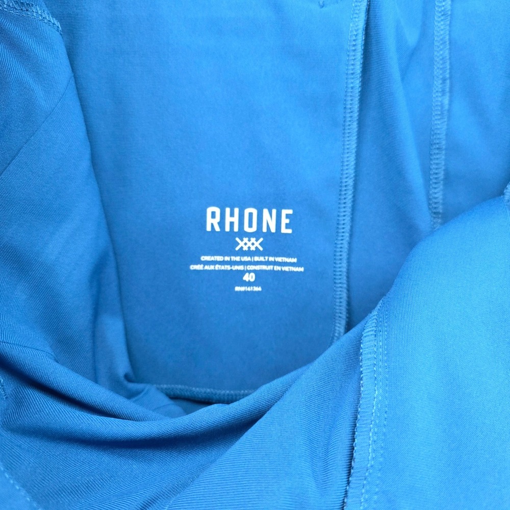 Rhone Commuter Shorts Mens 40 Blue Flex-Knit 7 Inch Inseam Performance Golf NWT - Picture 5 of 6